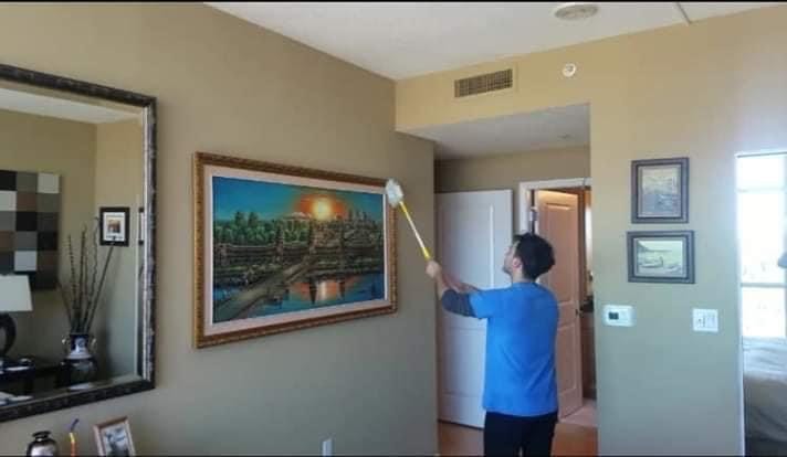 Drawing Room cleaning services in San Diego.